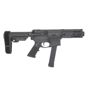 BM-9 Forged 6.5" Barrel, SBA3 Tactical Brace, 5" M-lok Rail Mini Can