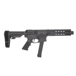 BM-9 Forged 9.5" Barrel, SBA3 Tactical Brace, 8" M-lok Rail Mini Can