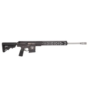 BM-10LR Rifle 6.5 Creedmoor Billet Receiver 22" Barrel Ambidextrous B5 Bravo Stock  TYPE 22 P-GRIP 15" M-Lok Rail Muzzle Brake
