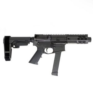 BM-9 Forged 6.5" Barrel, SBA3 Tactical Brace, 5" U-lok Rail Mini Can