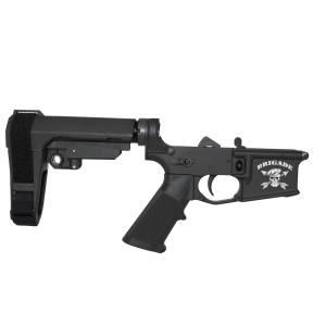 BM-15 Complete Lower 5.56 Forged Lower SBA3 Tactical Brace