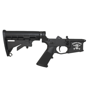 BM-15 Complete Lower 5.56 Forged Lower Adjustable Stock