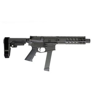 BM-9 Forged 9.5" Barrel, SBA3 Tactical Brace, 8" U-lok Rail Mini Can